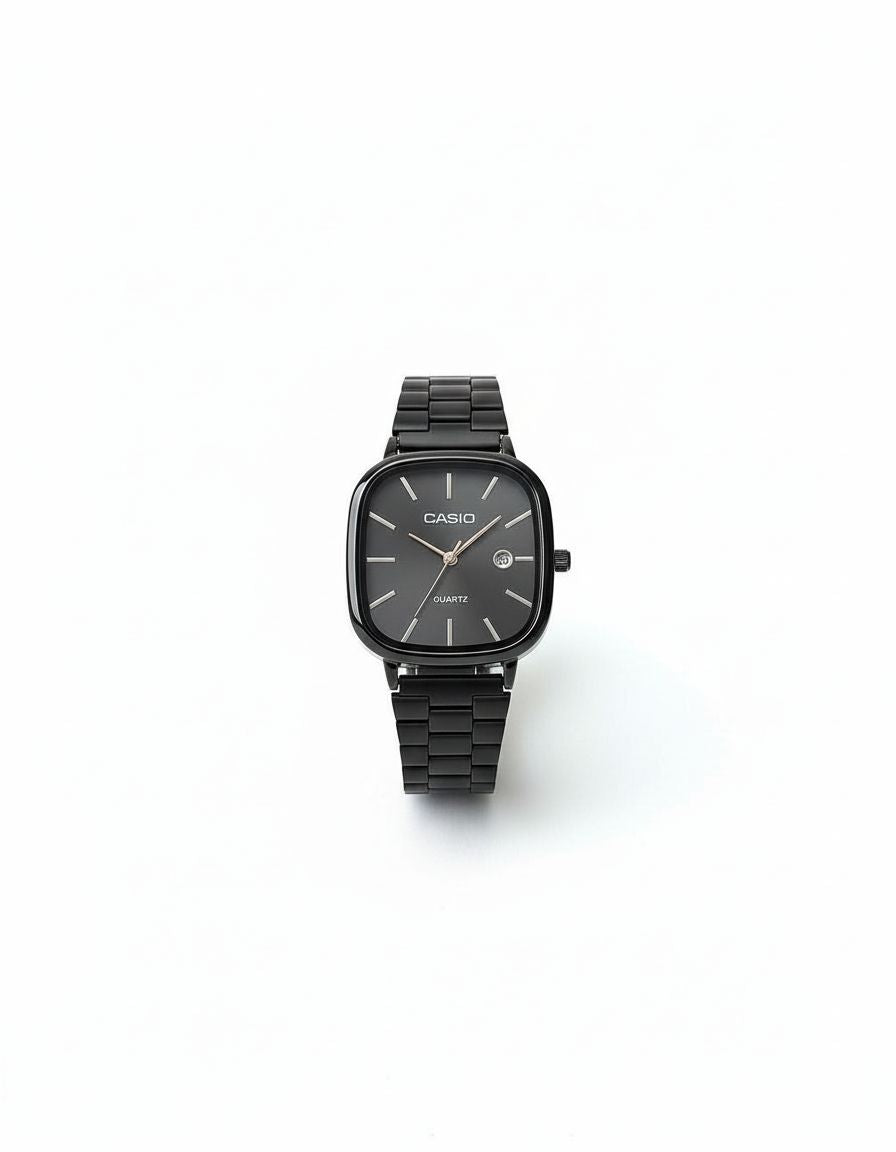 Montre Casio Noire Classique Élégante | Accessoire Fiable