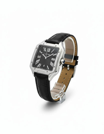 Montre Santos-Dumont de Cartier Noir