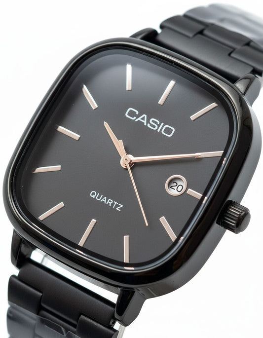 Montre Casio Noire Classique Élégante | Accessoire Fiable
