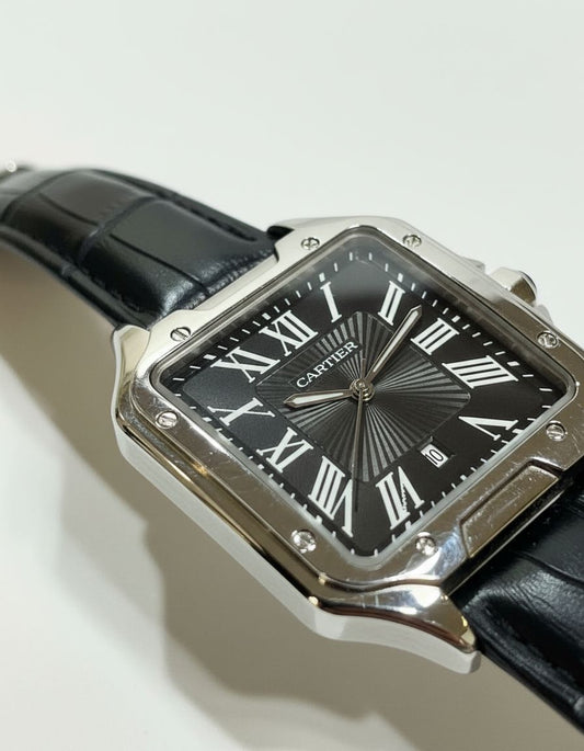 Montre Santos-Dumont de Cartier Noir