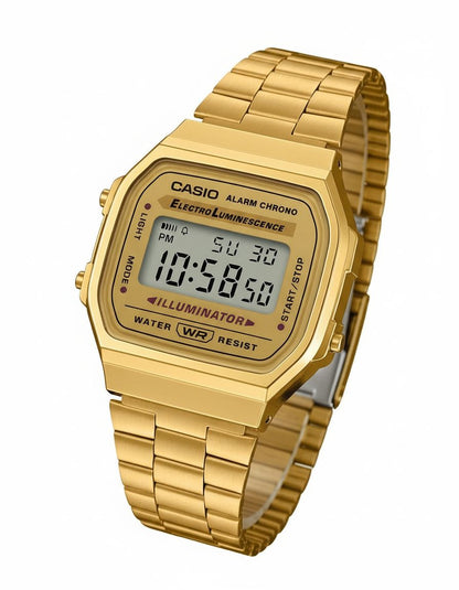 Montre Casio A169 Homme Gold - L'Icône Intemporelle & Élégante