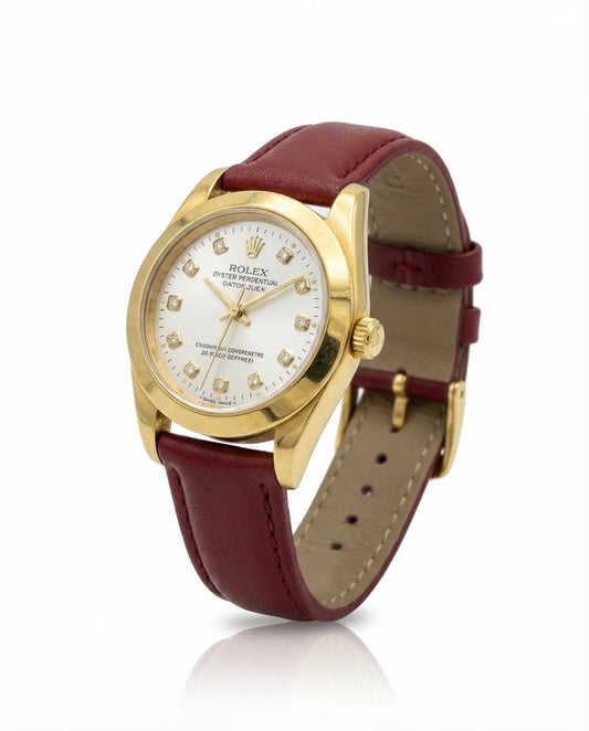 Rolex Datejust leather " PROMOOOO"